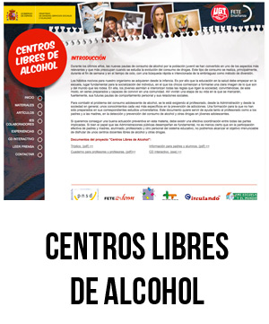 Centros libre de alcohol